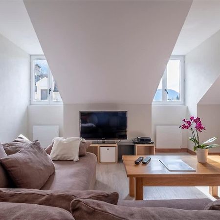 L'Appart 52, Magnifique Duplex En Plein Coeur De Chamonix-Mont-Blanc Buitenkant foto