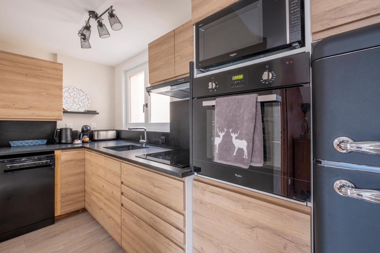 L'Appart 52, Magnifique Duplex En Plein Coeur De Chamonix-Mont-Blanc Buitenkant foto