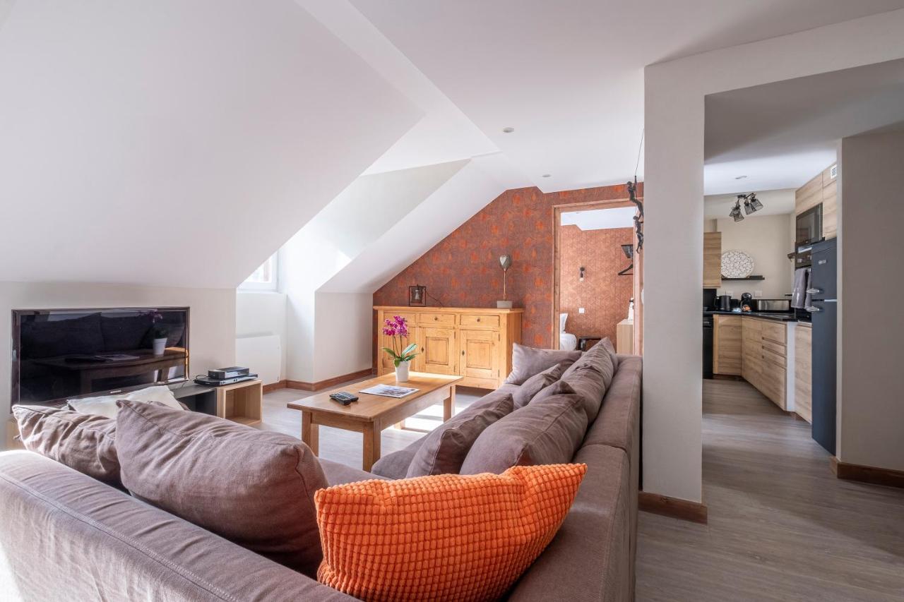 L'Appart 52, Magnifique Duplex En Plein Coeur De Chamonix-Mont-Blanc Buitenkant foto