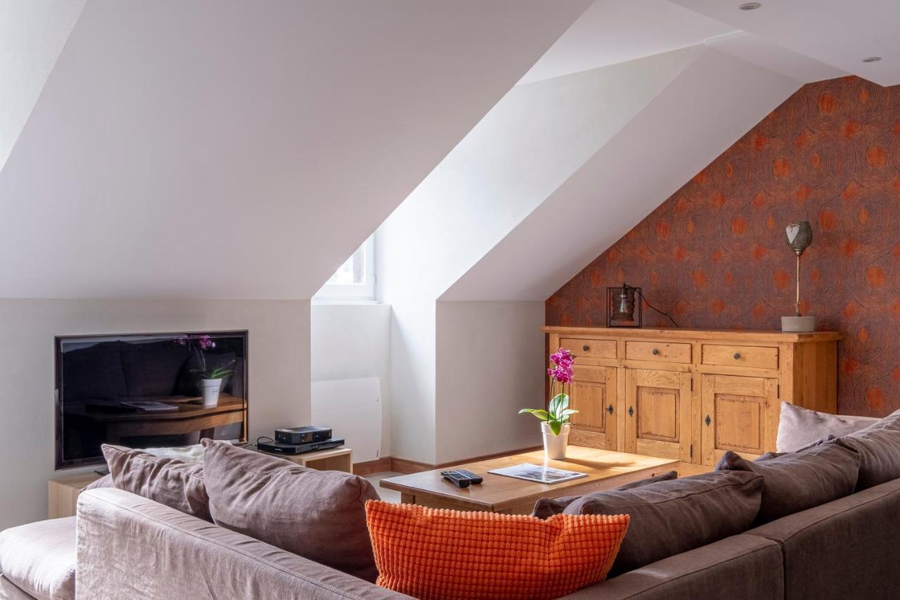 L'Appart 52, Magnifique Duplex En Plein Coeur De Chamonix-Mont-Blanc Buitenkant foto