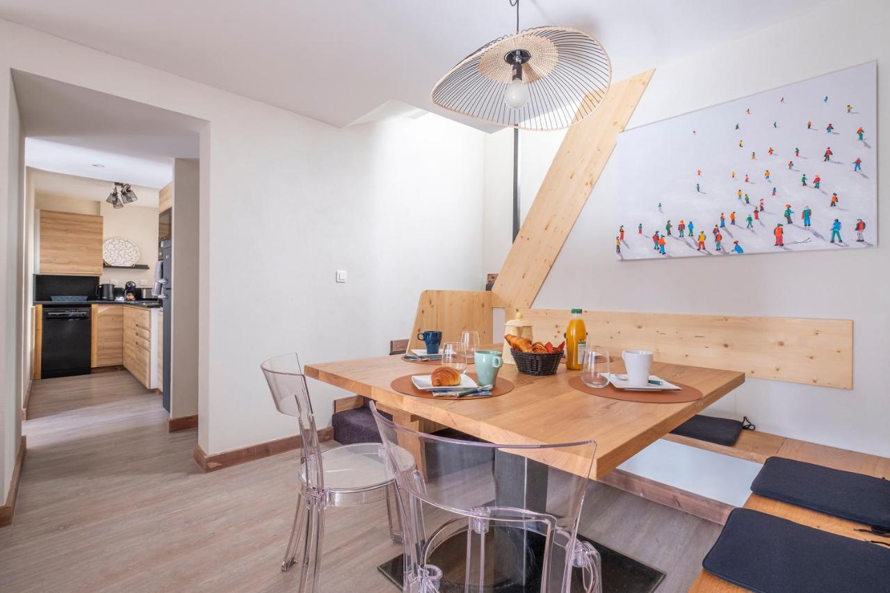 L'Appart 52, Magnifique Duplex En Plein Coeur De Chamonix-Mont-Blanc Buitenkant foto