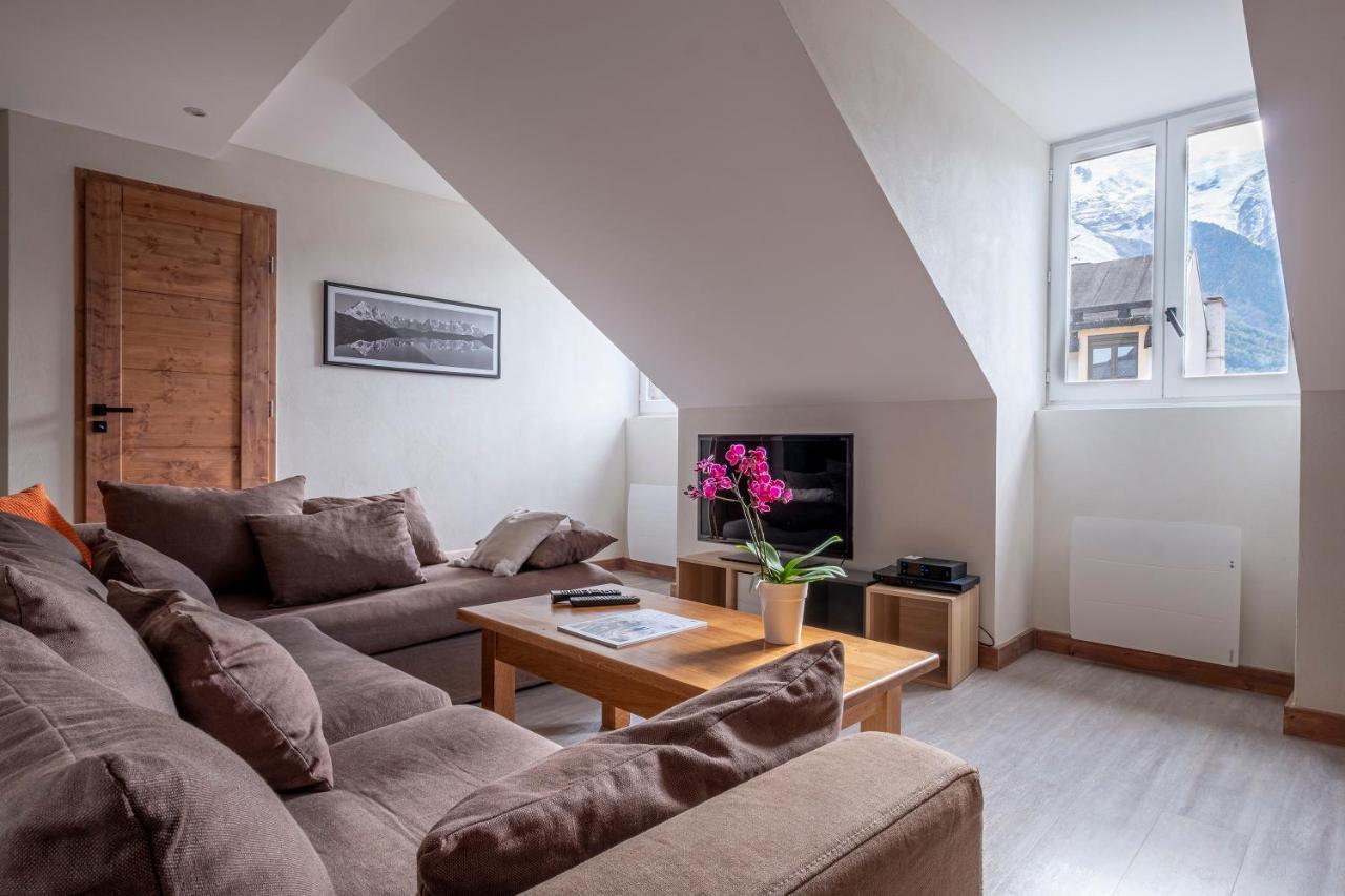 L'Appart 52, Magnifique Duplex En Plein Coeur De Chamonix-Mont-Blanc Buitenkant foto