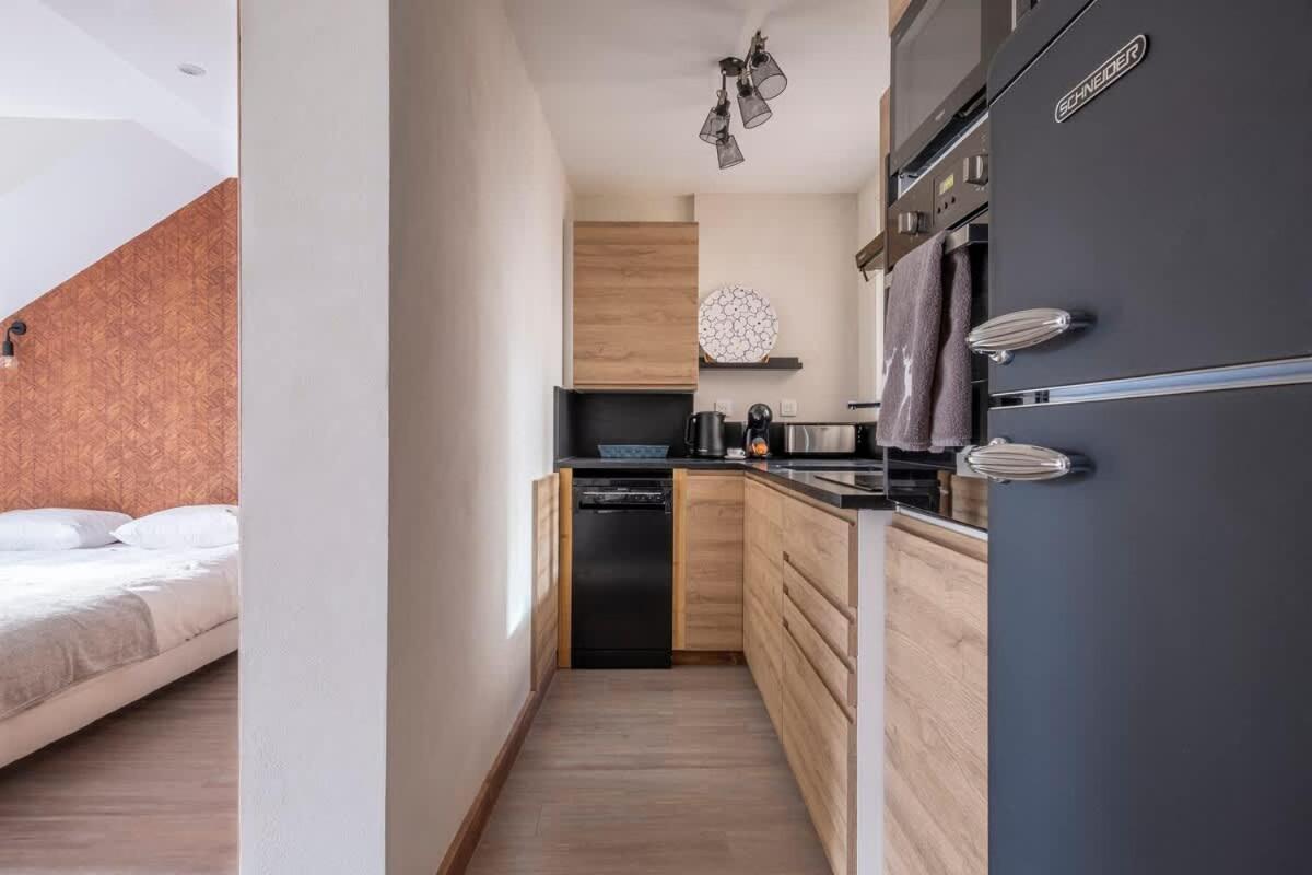 L'Appart 52, Magnifique Duplex En Plein Coeur De Chamonix-Mont-Blanc Buitenkant foto