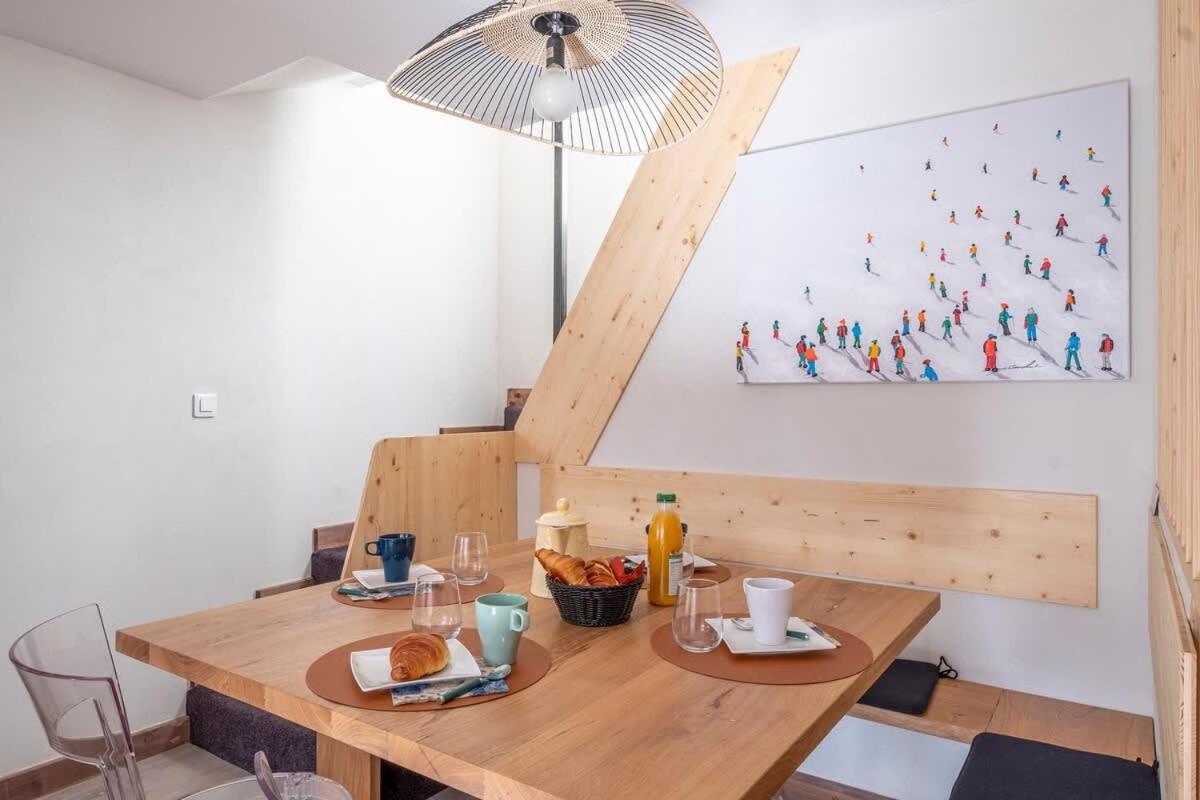 L'Appart 52, Magnifique Duplex En Plein Coeur De Chamonix-Mont-Blanc Buitenkant foto